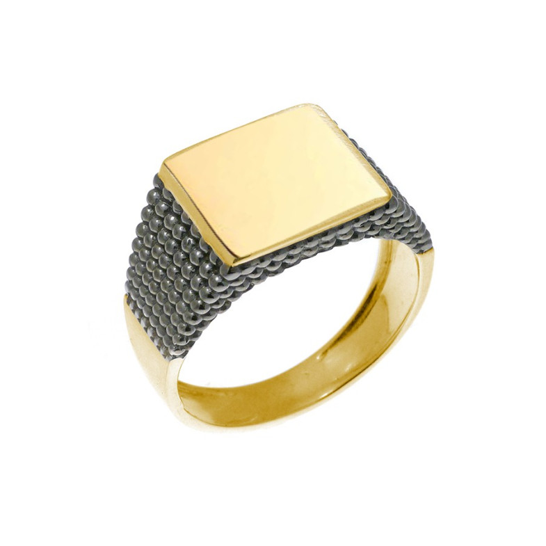 Modern Square Gold Seal Balls