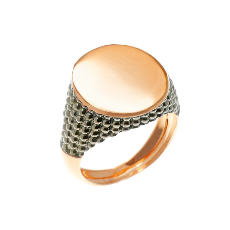 Modern Oval Rose Gold Seal