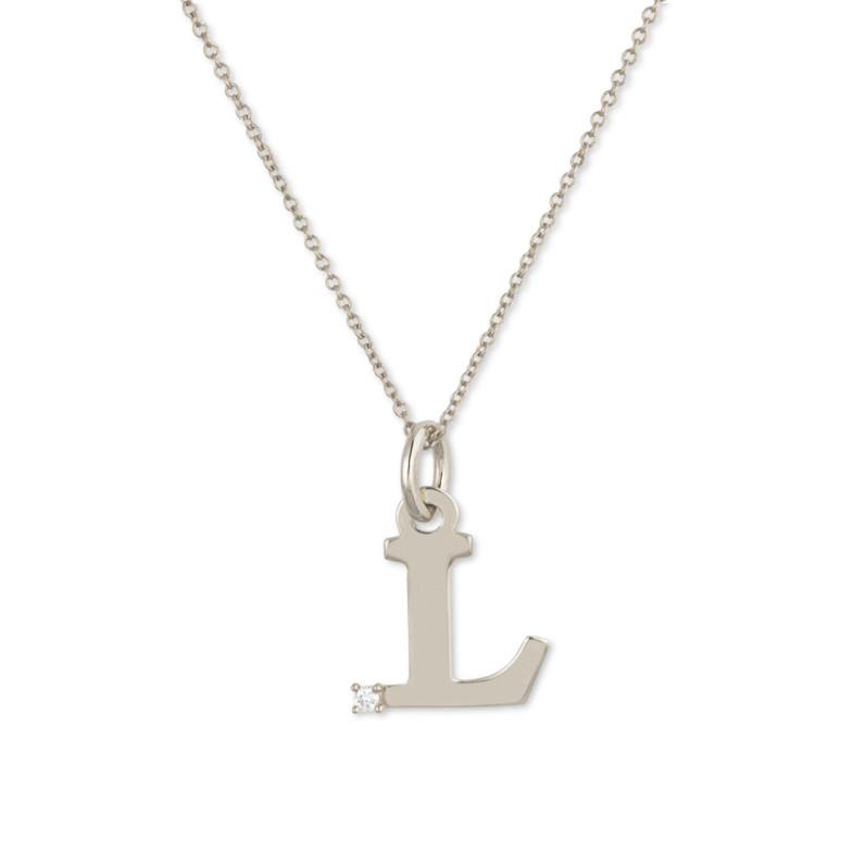 Collier initial L DOT DIAMOND 14710501141