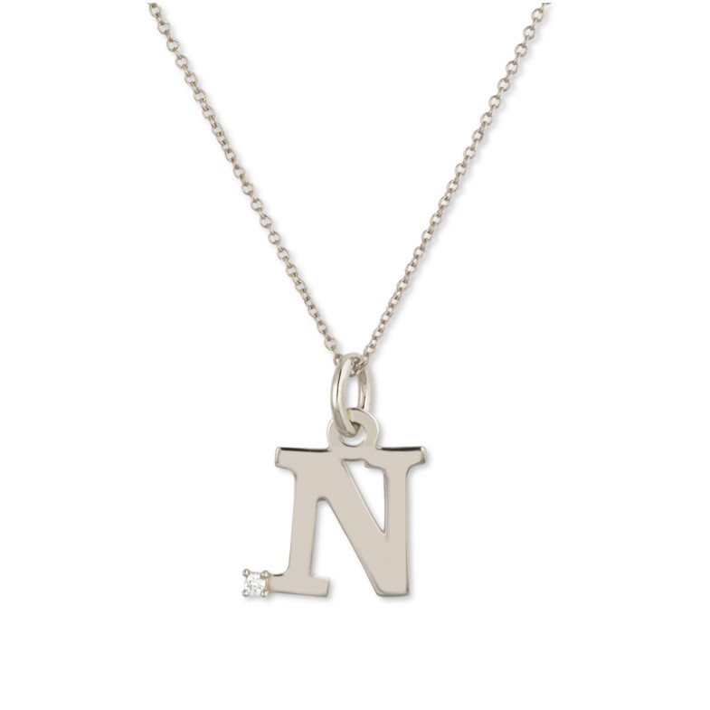 Collier initial N DOT DIAMOND 14710501341