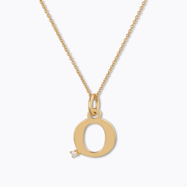 Collier initial O DOT DIAMOND 14710506441