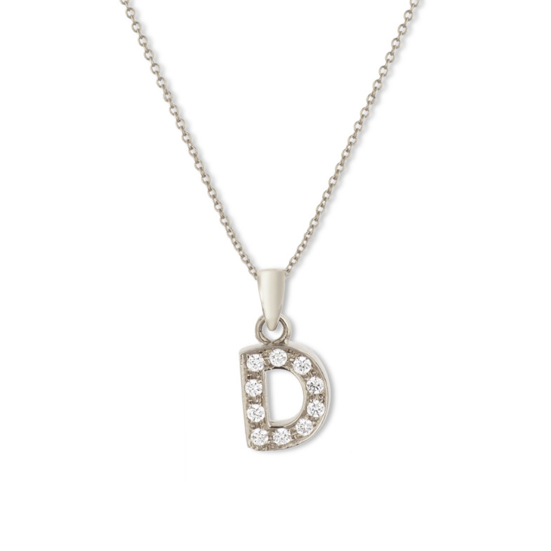Collana iniziale D LETRA DIAMANTES 05710500341