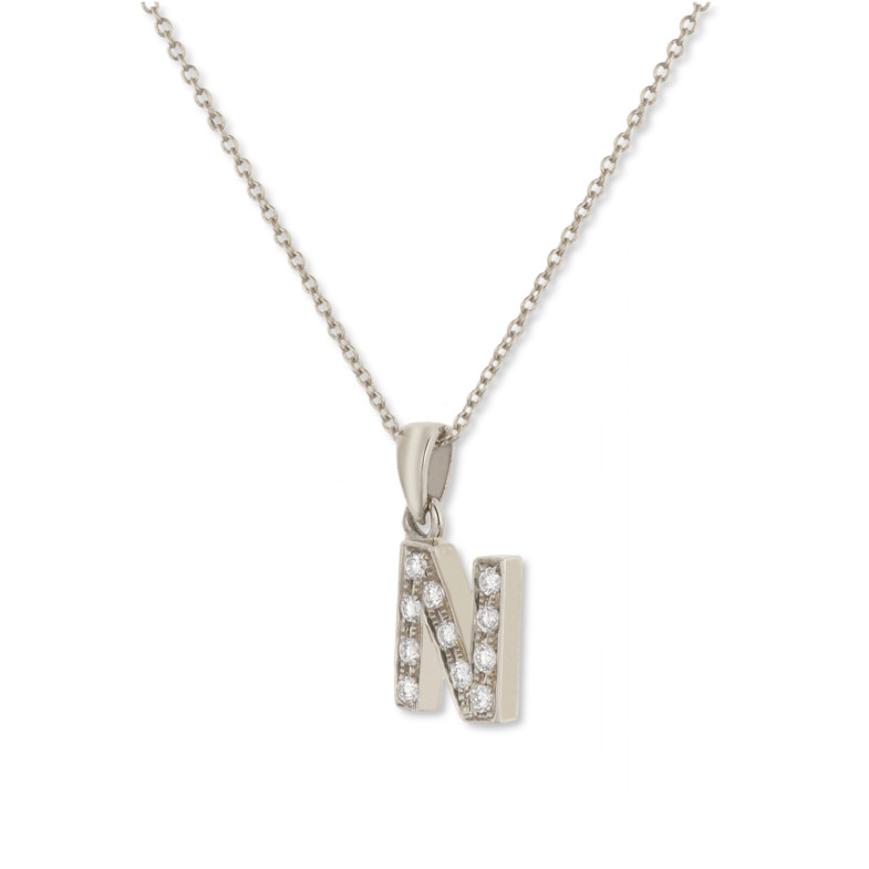 Collier initial N LETRA DIAMANTES 05710501341