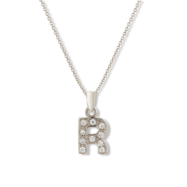 Collier initial R LETRA DIAMANTES 05710501741
