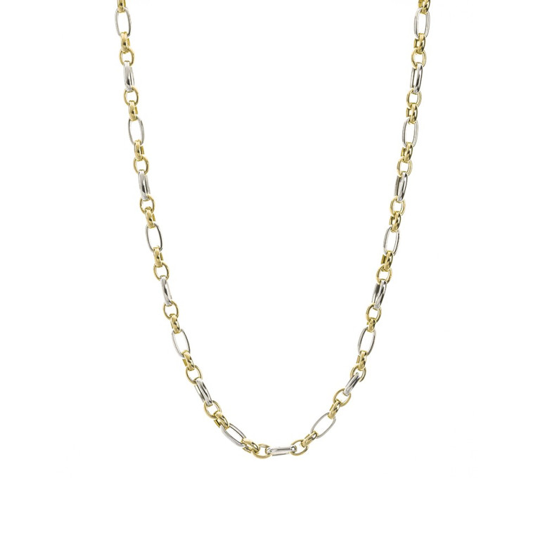 Catena d'oro 18kt ESLABON ALTERNO 60cm 35210011640
