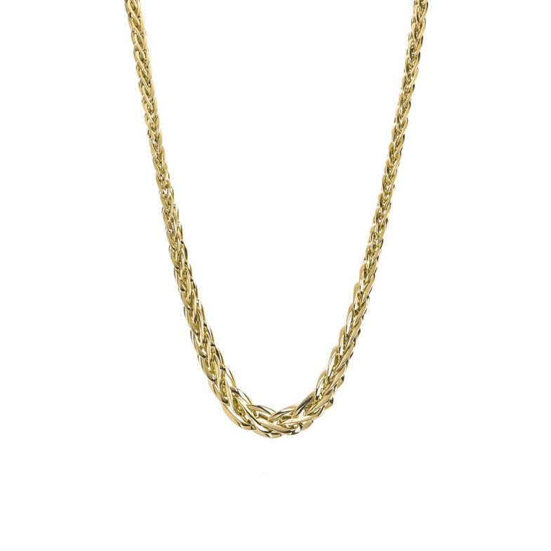 Chaîne en or 18 carats MAILLON TRESSÉ 48cm 35210030540