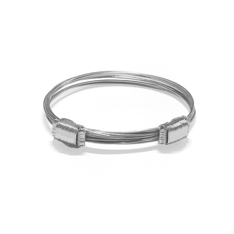 Bracciale in oro bianco NUDO CORREDERA 8 HILOS 33810030