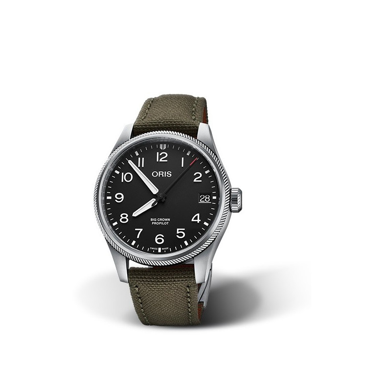 ORIS BIG CROWN PROPILOT DATE 01 751 7761 4164-07 3 20 03LC