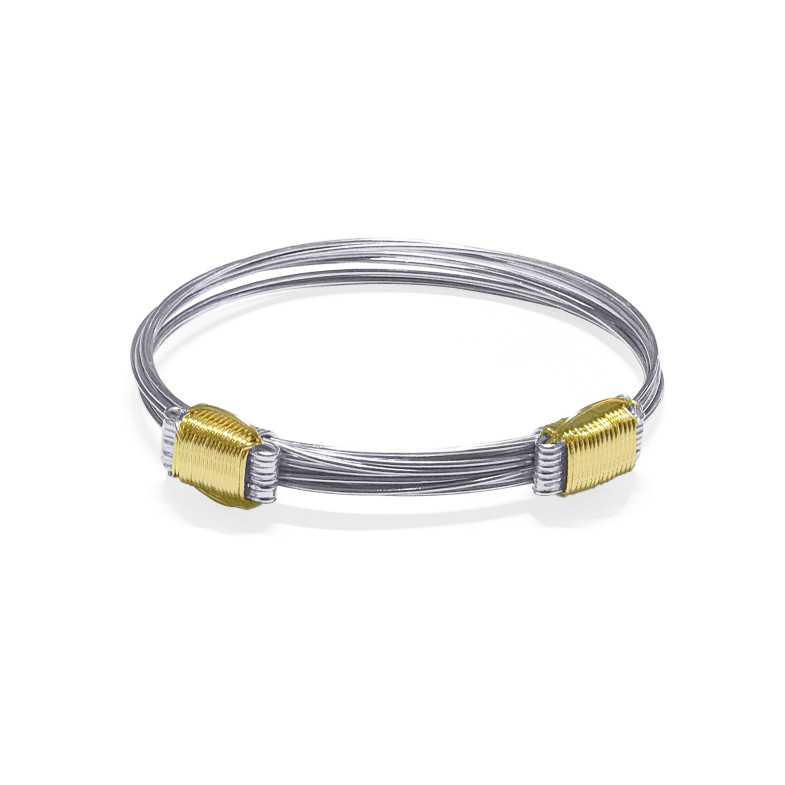 Bracelet en argent jaune NUDO CORREDERA 33810010530
