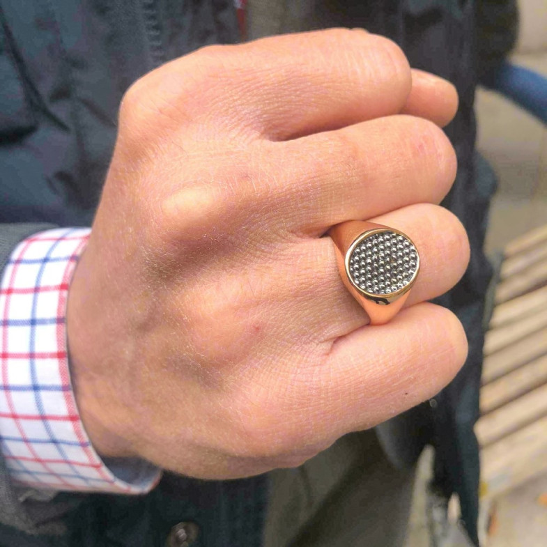 Modern Rose Gold Seal Balls
