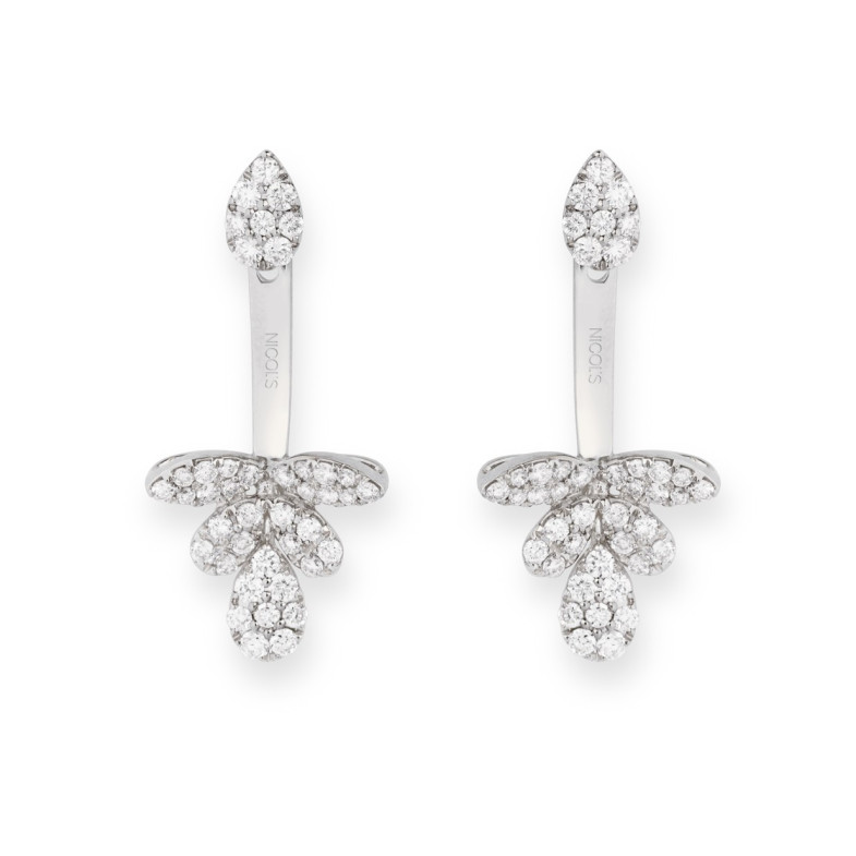 EAR JACKETS 14710922021 Brincos de diamante