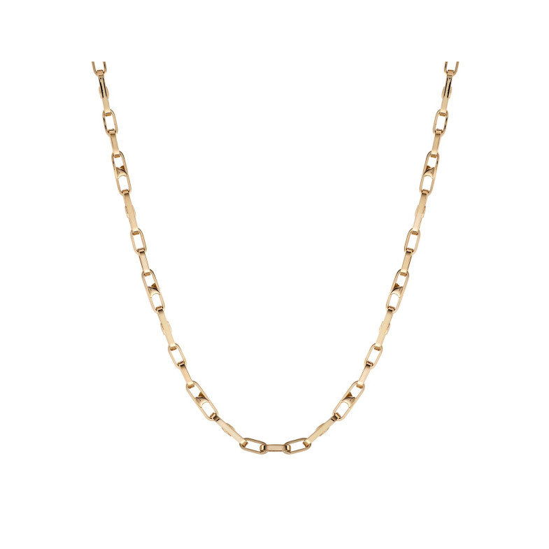 18kt Gold Chain 50cm ESLABON BAR 35110050140