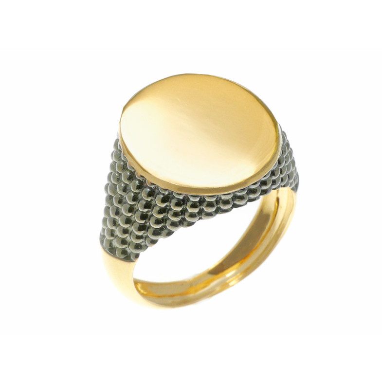 Sello Oro Oval Moderno