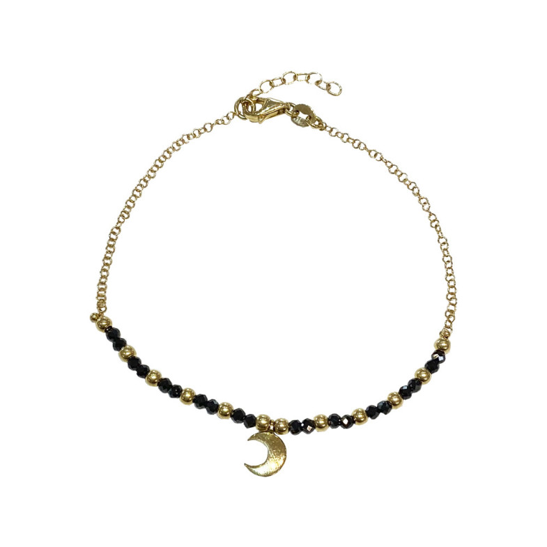 Pulseira de ouro Lua escura 17810931030