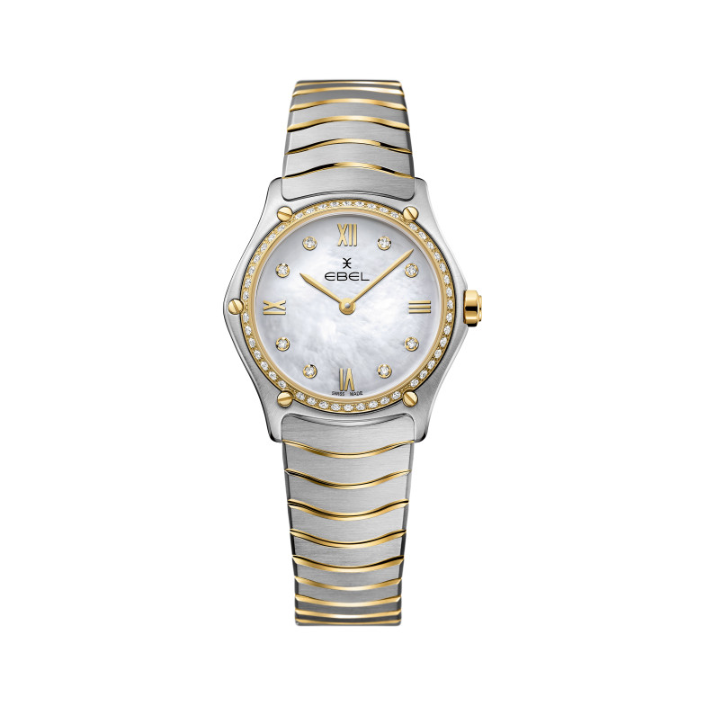 EBEL SPORT QUARTZO CLÁSSICO SENHORA 29MM 1216390A