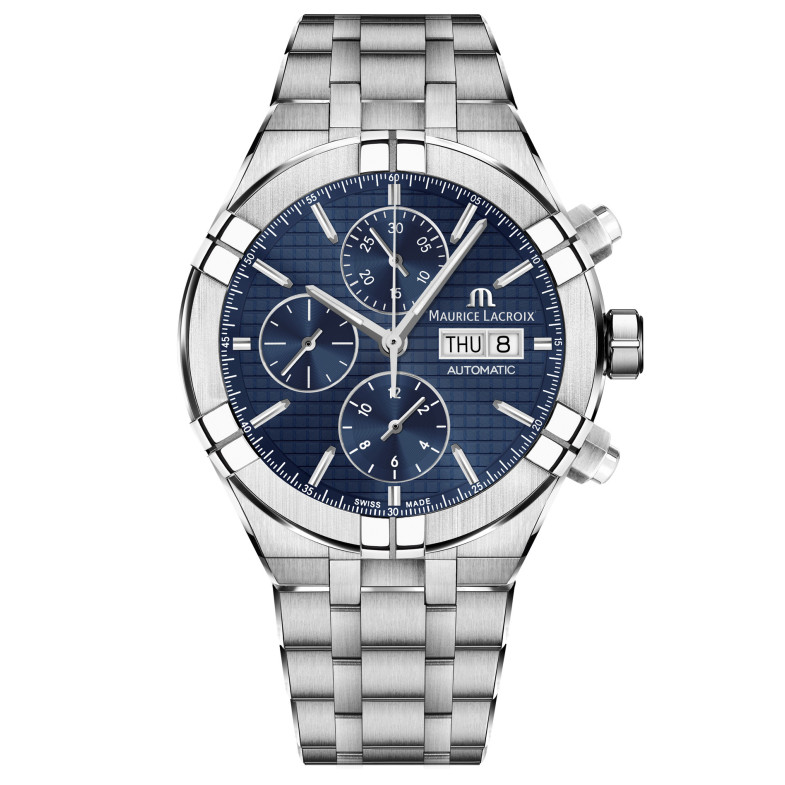 MAURICE LACROIX CHRONOGRAPH AUTOMATIC 44MM AIKON AI6038-SS002-430-1