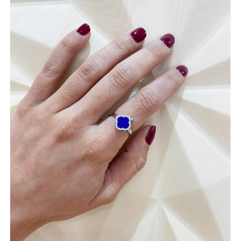 Anneau d'or Lapislazuli OPAQUE STONES 14711150011