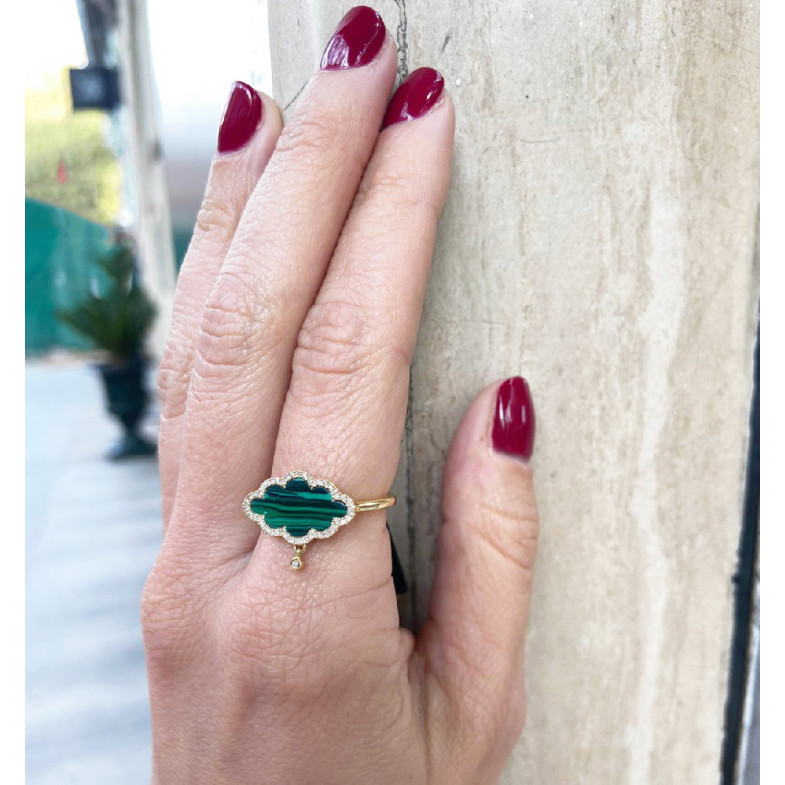 Anello in oro Malachi OPAQUE STONES 14711154111