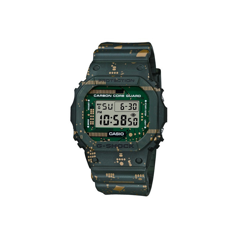 CASIO G-SHOCK TREND ORIGINAL CIRCUIT BOARD CAMO DWE-5600CC-3ER