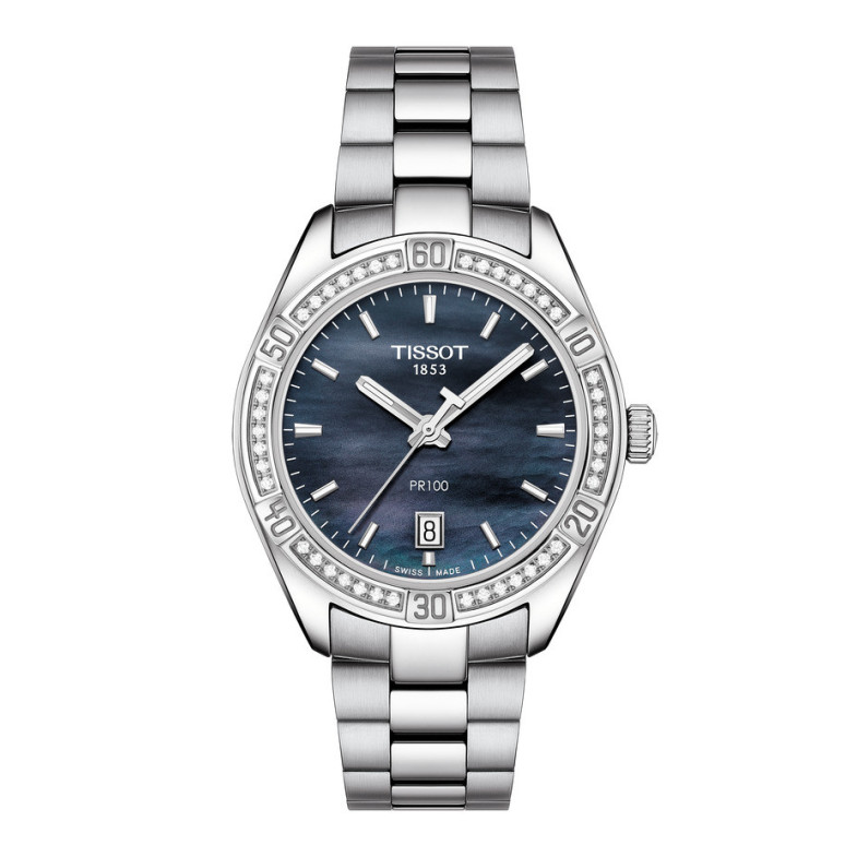 TISSOT PR 100 SPORT CHIC LADY T101.910.61.121.00