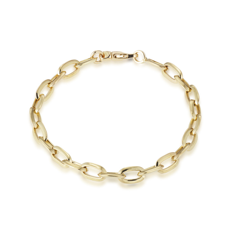 Bracciale in oro 18kt ESLABON DAILY 20cm 35110040130