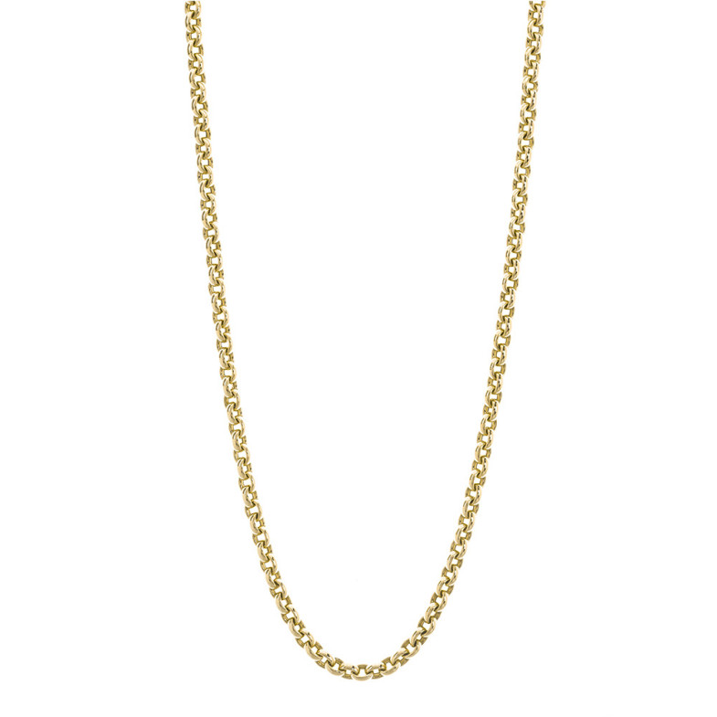 18kt gold chain ESLABON 8x6 OVAL 60cm 35210012640