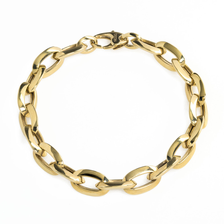 Bracciale in oro 18kt ESLABON BISEL 15x9 35210015030