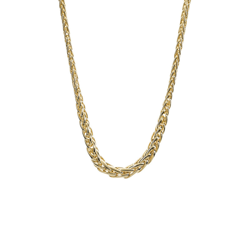 Catena d'oro 18kt ESLABON TRENZA 48cm 35210031540