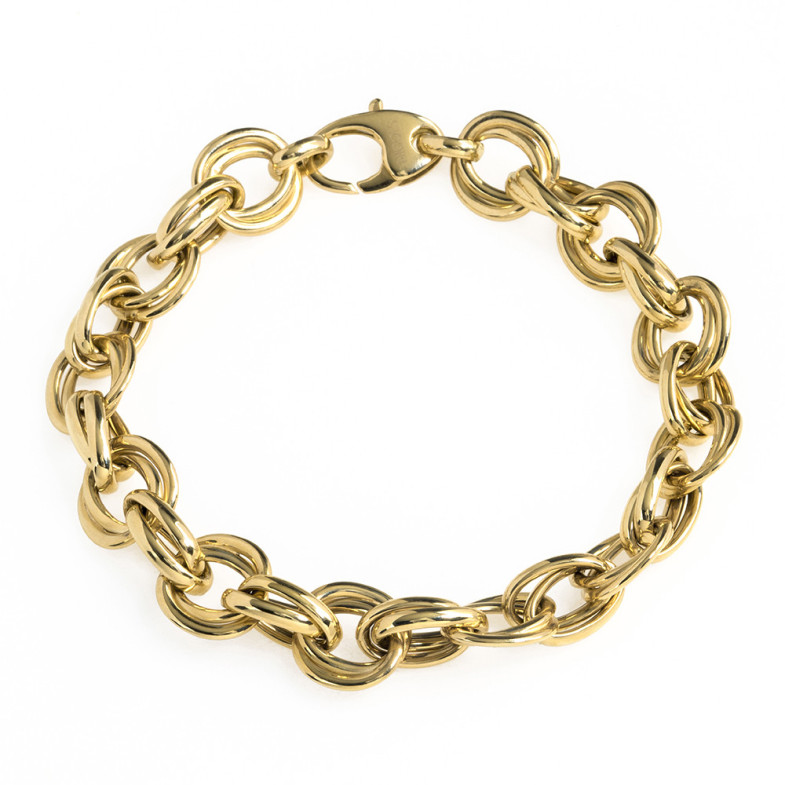 Bracelet en or 18kt ESLABON DOBLE 35210040030