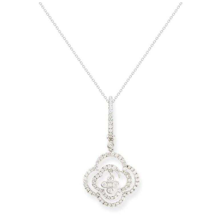 ARABESQ Blumen-Diamant-Anhänger 29210332041