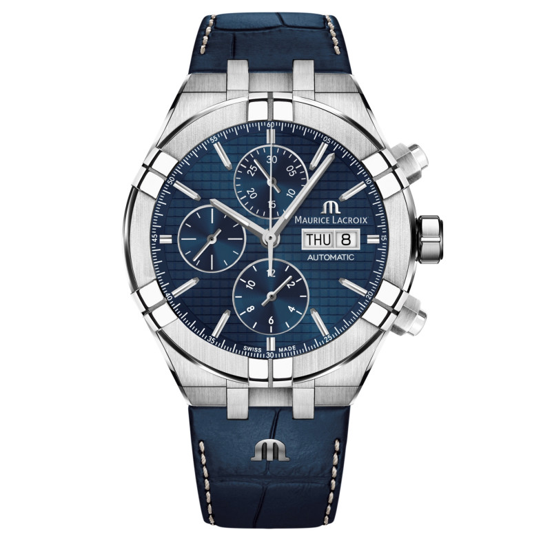 MAURICE LACROIX CHRONOGRAPH AUTOMATIC 44MM AIKON AI6038-SS001-430-1