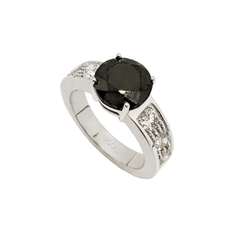 Black Diamond Ring AMELIE 99928651212