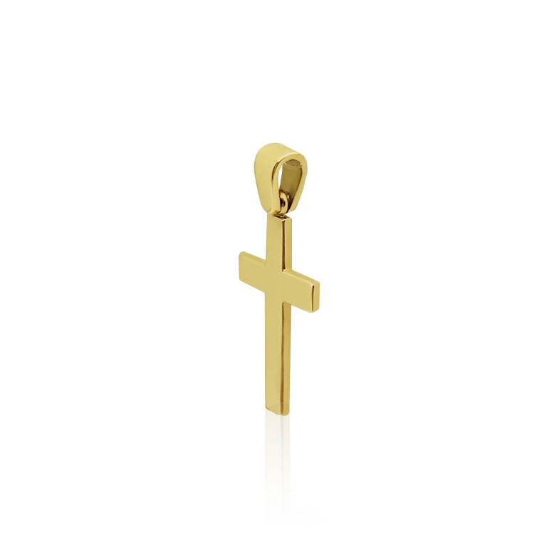 Croix en or jaune SIGNE CATHOLIQUE 99927532353