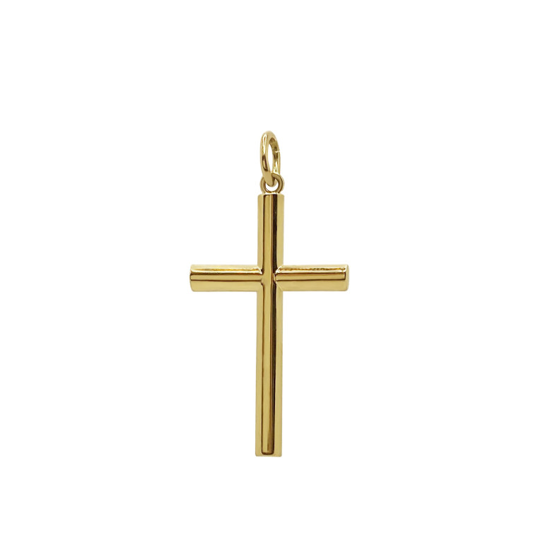 Solid Gold Cross Lisa L TUBE 99929060453