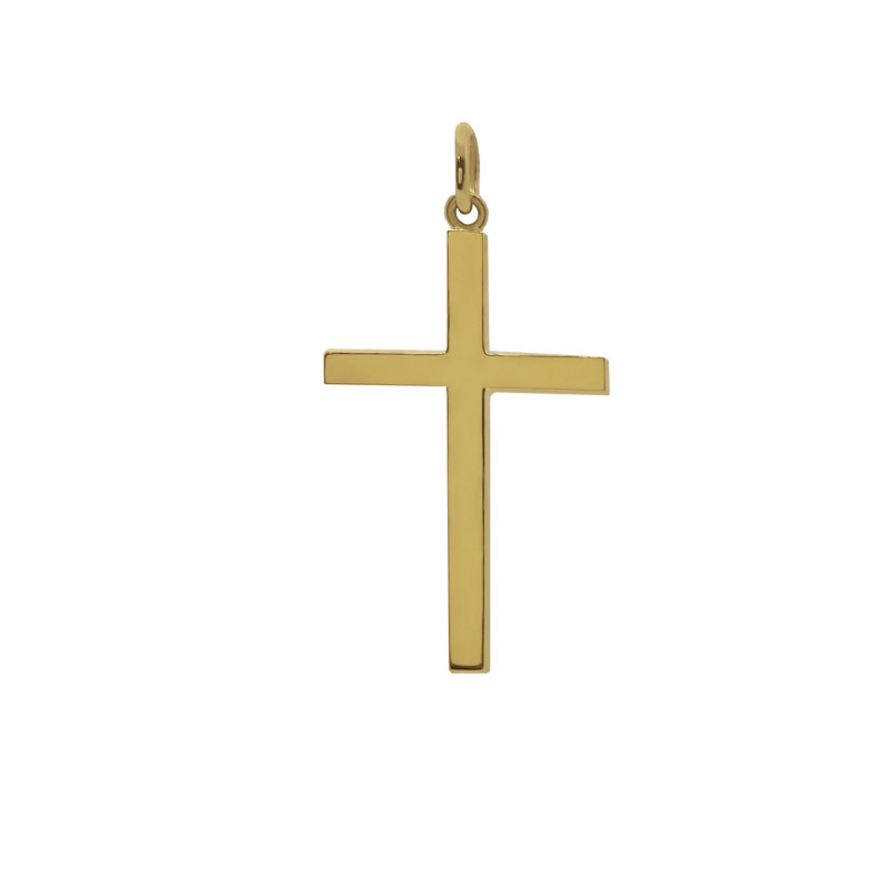 Solides glattes Goldkreuz PALO XL 99929065553