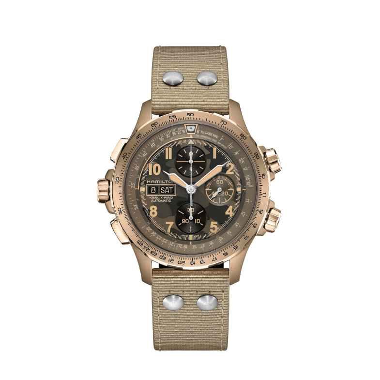 HAMILTON KHAKI X-WIND AUTO CHRONO H77916920