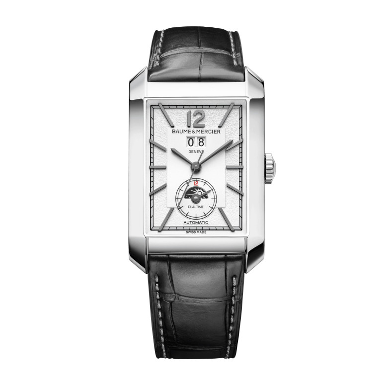 BAUME MERCIER HAMPTON DOUBLE TIME ZONE AUTOMATIC 10523