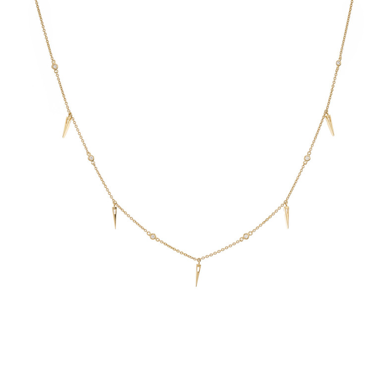 Gold necklace 108 14711081541 CELEBRITY skewers