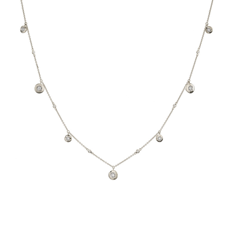 Gold Necklace Chaton CELEBRITY 14711083945