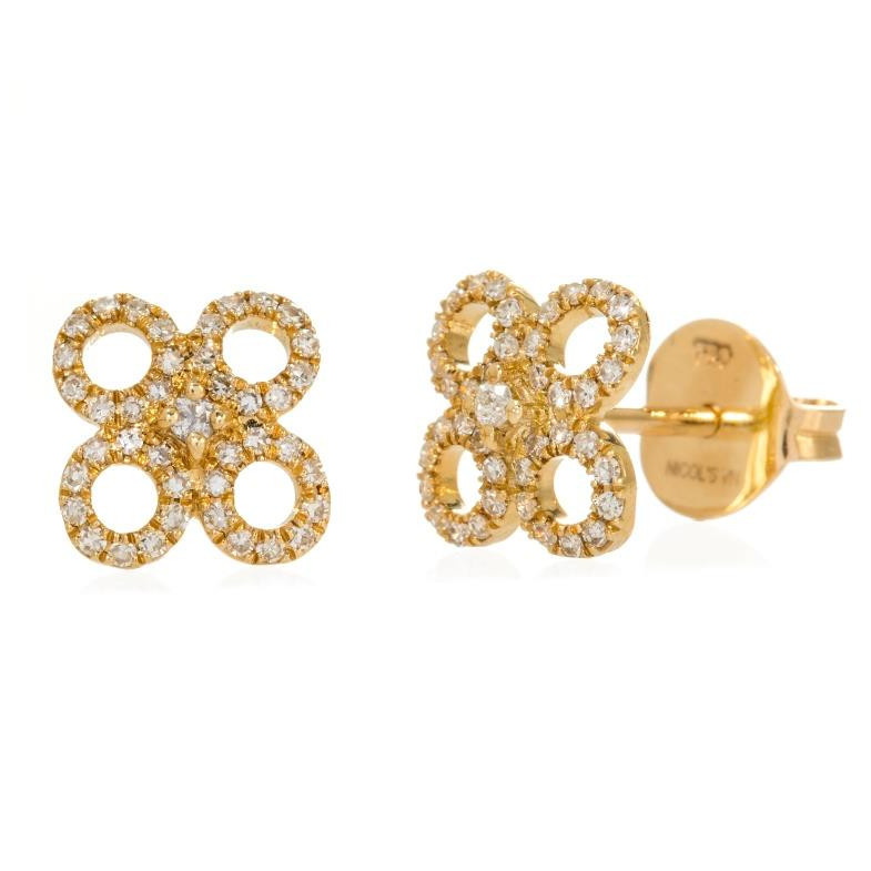 Boucles d'oreilles Fleur d'or LITTLE DÉTAILS 292105121