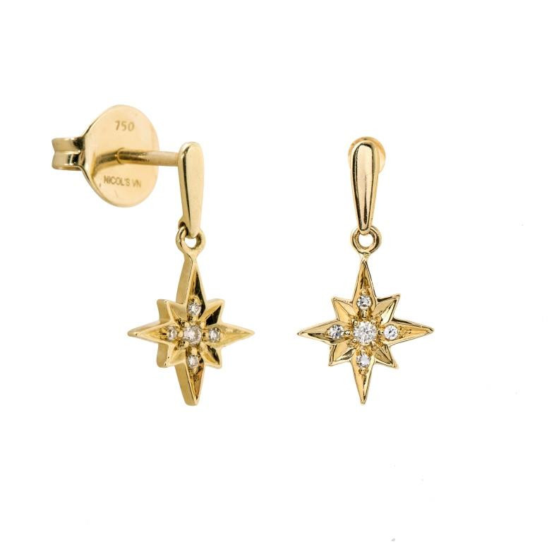 Boucles d'oreilles en or Fugaz LITTLE DÉTAILS 29210516121