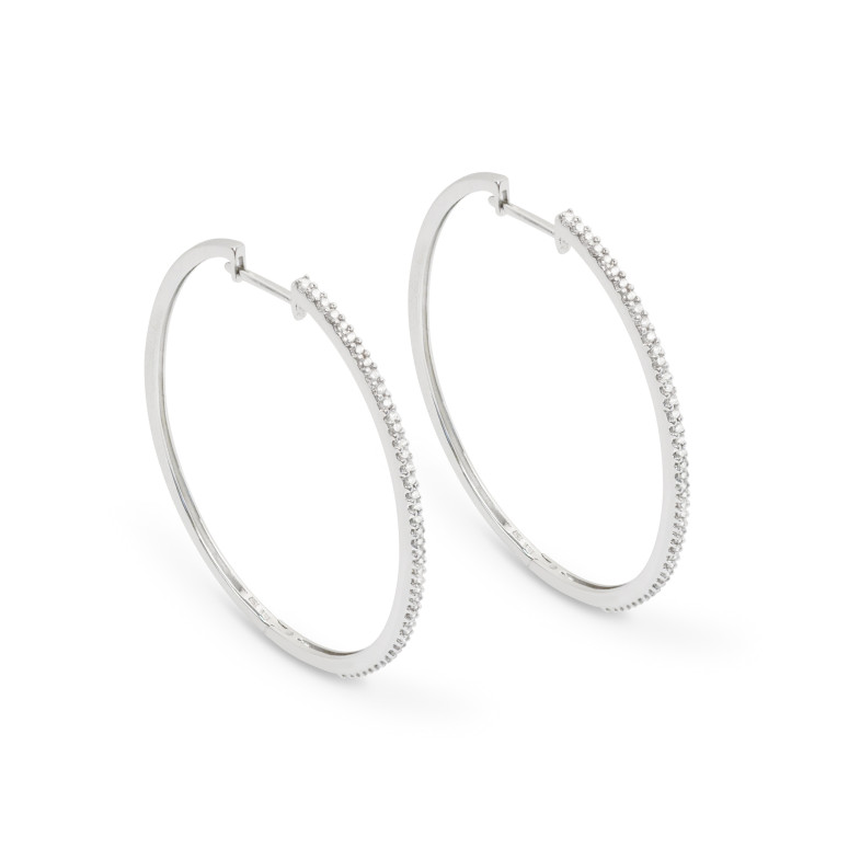 HOOP Gold Oval Hoop Earrings 20110952021