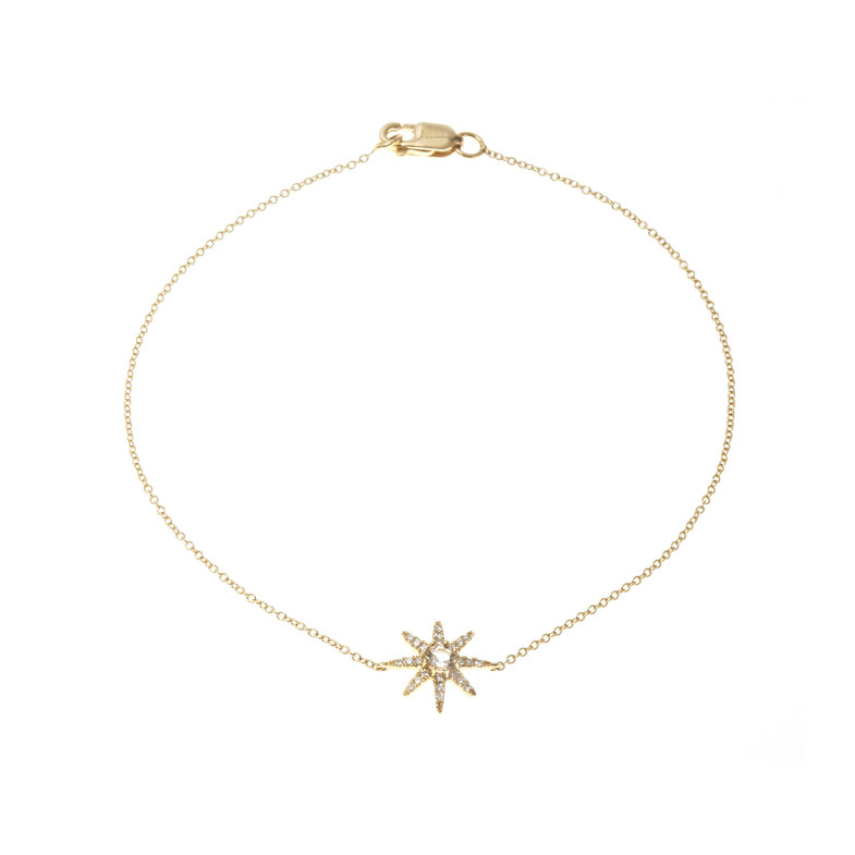 Pulseira de ouro estrela LITTLE DETAILS 29210510131