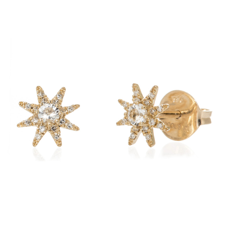 Boucles d'oreilles en or Star LITTLE DÉTAILS 29210510221
