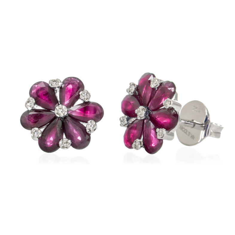 Boucles d'oreilles en or Rubí MINI DÉTAILS 29210521123