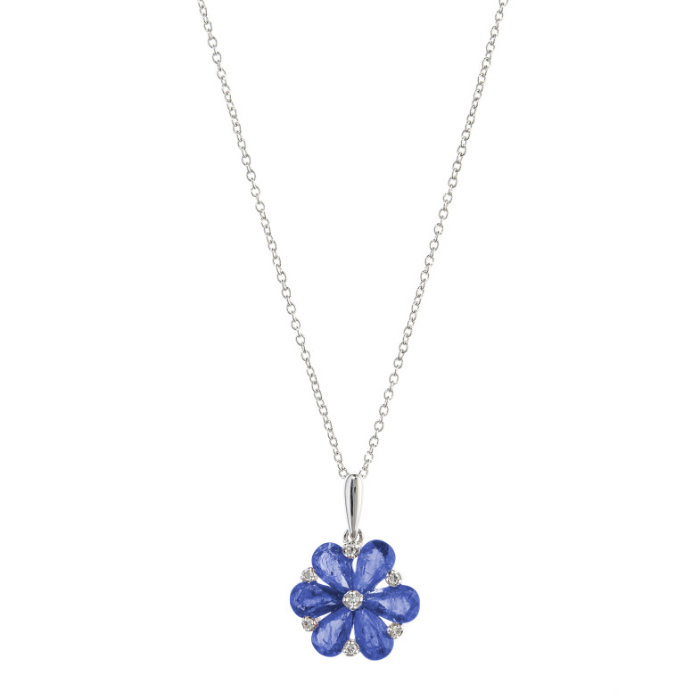 Sapphires Gold Pendant MINI DETAILS 29210521243