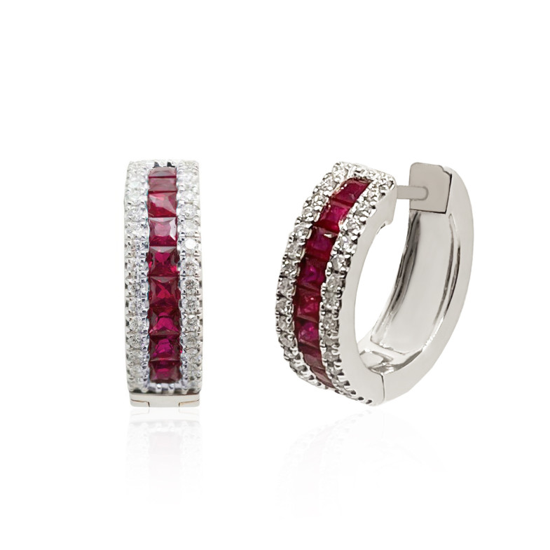 Boucles d'oreilles russes DIAMOND COLOR 14710370123