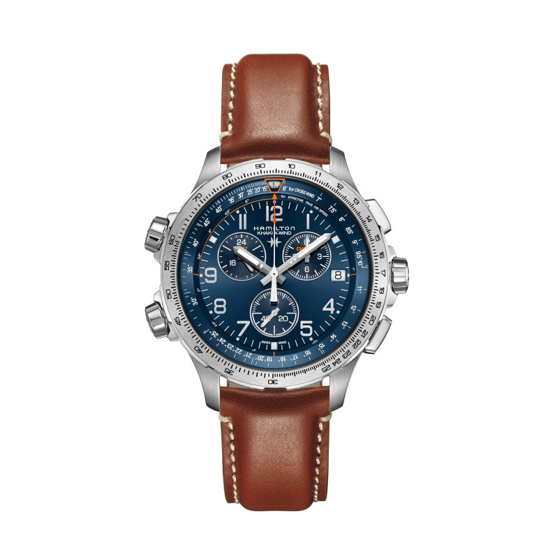 HAMILTON KHAKI X-WIND GMT H77922541