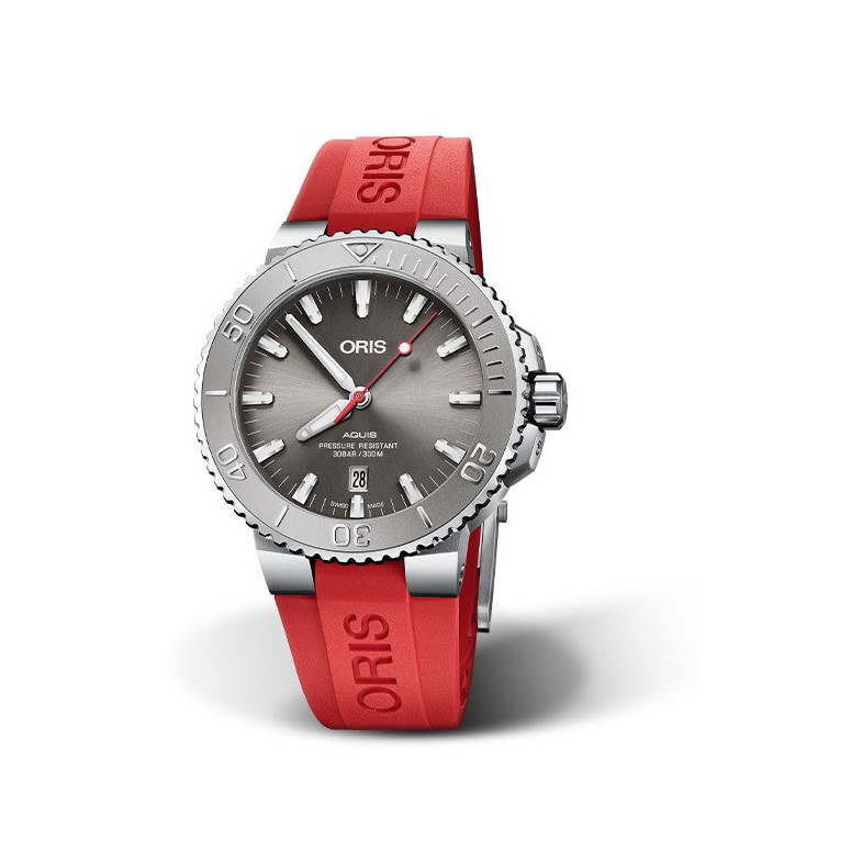 ORIS AQUIS DATE RELIEF 01 733 7730 4153-07 4 24 66EB