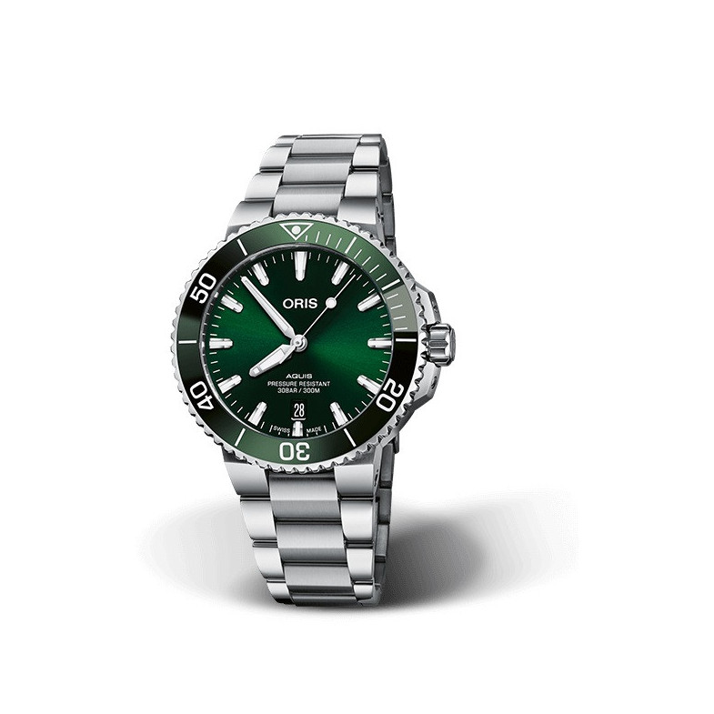ORIS AQUIS DATE 01 733 7766 4157-07 8 22 05PEB